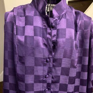 Ogust Vintage Purple Robe